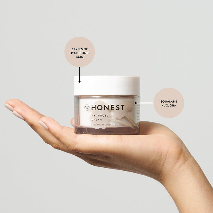 Honest Beauty Hydrogel Cream Moistrurizer, 1.7 Fluid Ounce