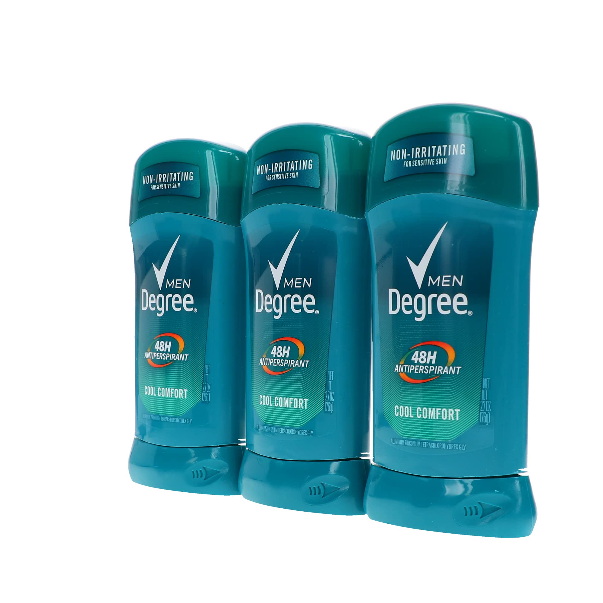 Degree Men Anti-Perspirant & Deodorant Cool Comfort 2.7 Ounce 2.7 oz 3 Pack AD