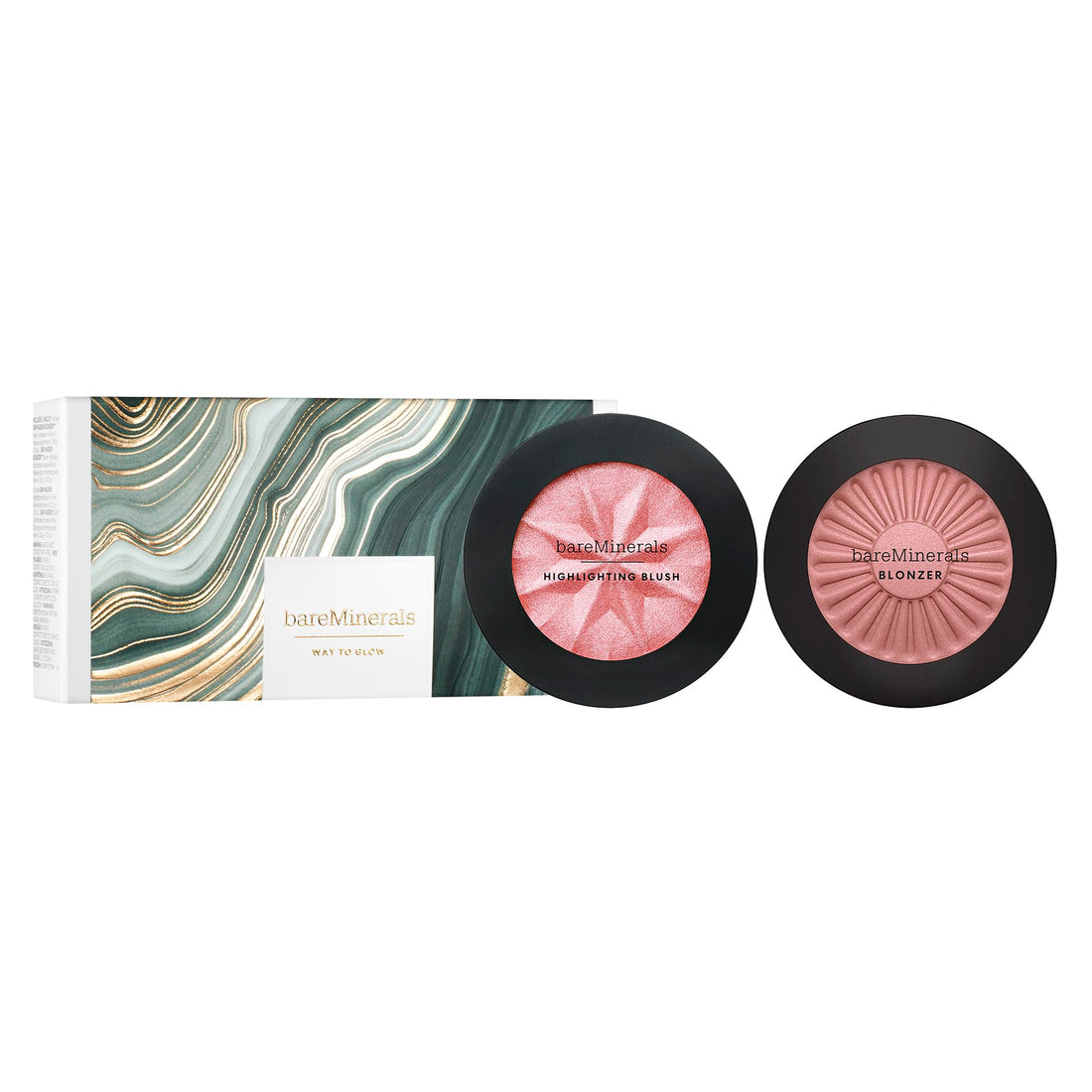 bareMinerals Gen Nude Blonzer, Blush & Bronzer Hybrid, Talc-Free Compact Powder Makeup, Buildable Luminous Finish, All-Day Wear, Rosy-Bronze Shades, Vegan, Way to Glow