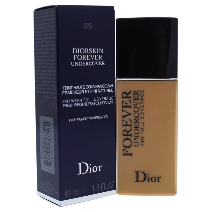 Diorskin Forever Undercover Foundation - 025 Soft Beige by Christian Dior for Women - 1.3 oz Foundat