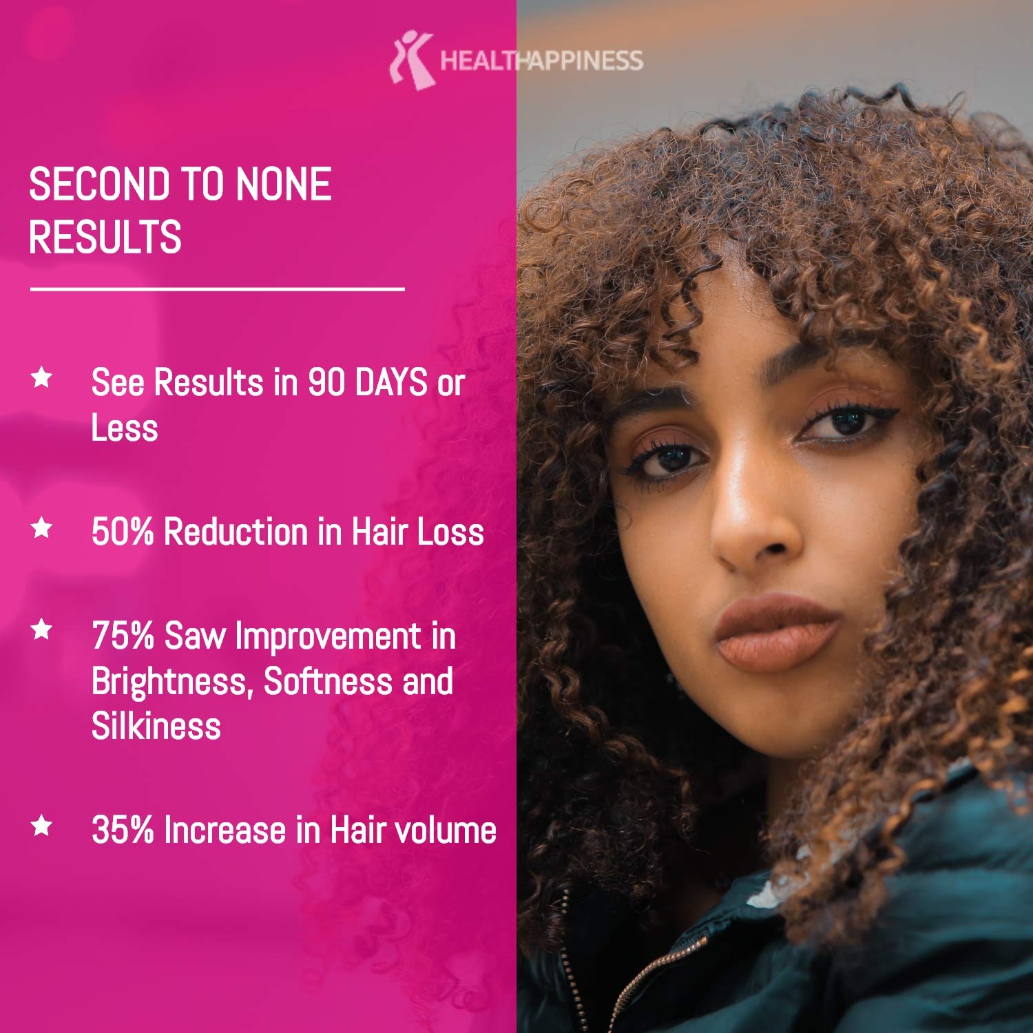 UpNourish Lustrous Hair - Support Women's Hair Loss and Hair Regrowth