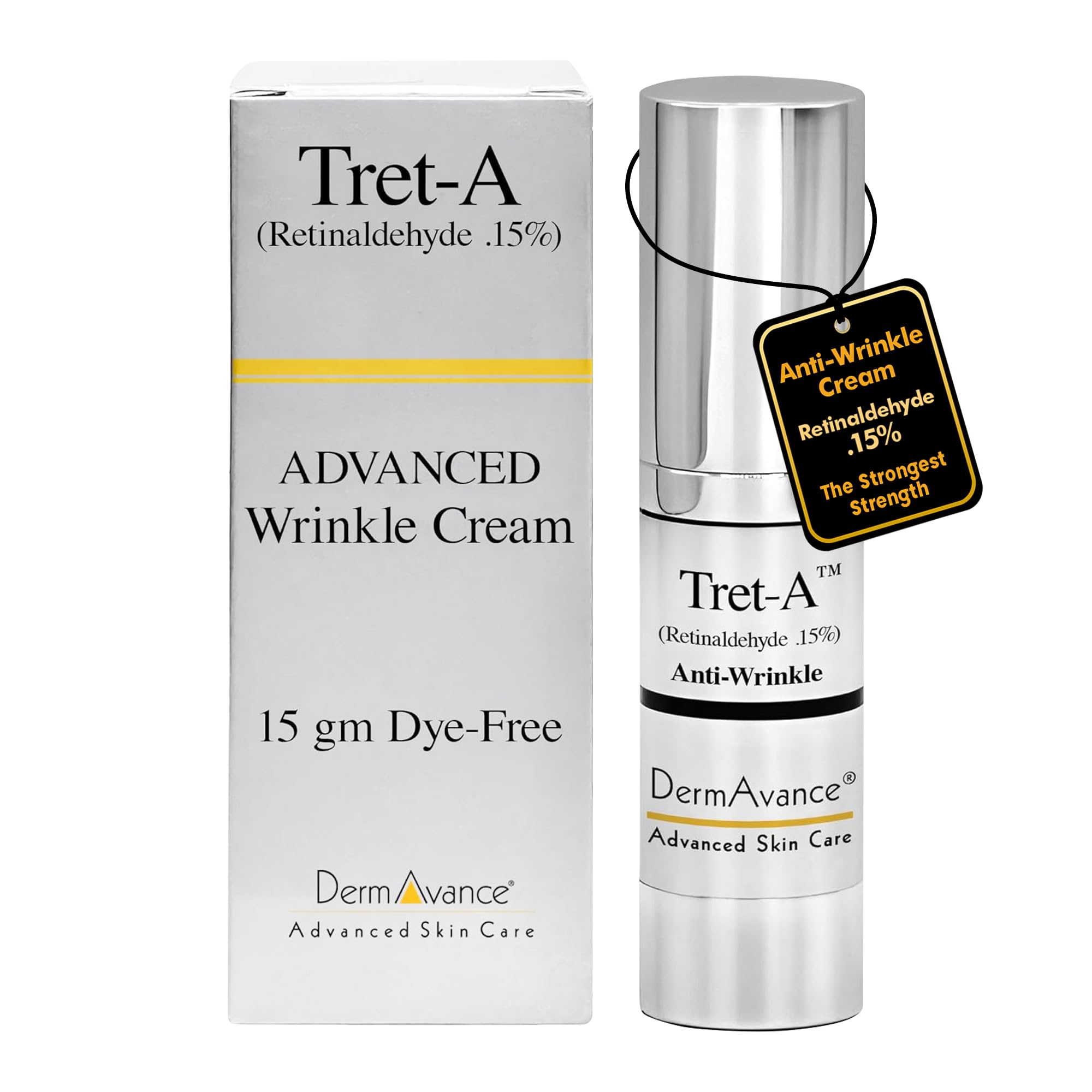 DermAvance Tret A Anti Aging Face Cream - Retinaldehyde 0.15% Lotion for Advanced Anti-Aging and Radiance - Face Lotion for Women Anti Aging - Facial Care 15ml