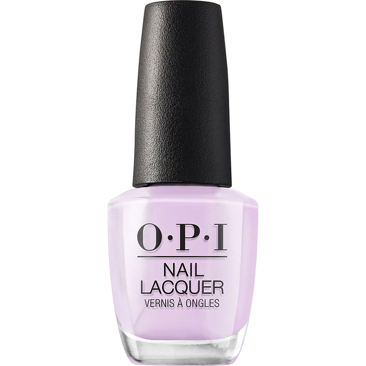 OPI Nail Lacquer Polly Want a Lacquer | Opaque Soft Purple Crème Chip Resistant Nail Polish | Fiji Collection