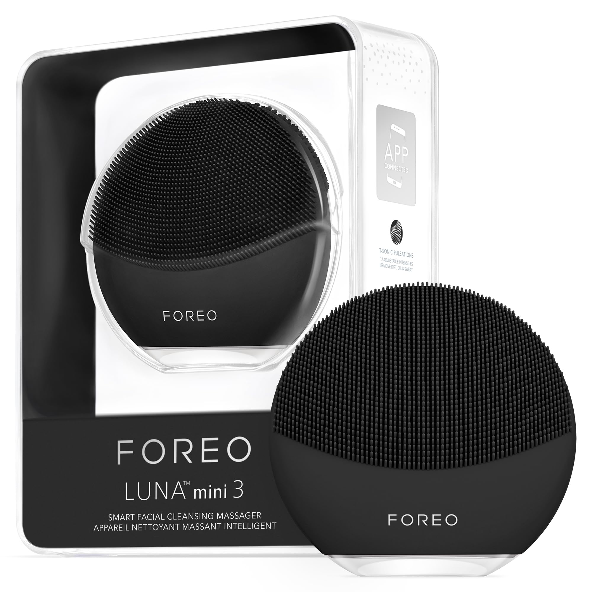 FOREO LUNA Mini 3 Facial Cleansing On The Go - Midnight