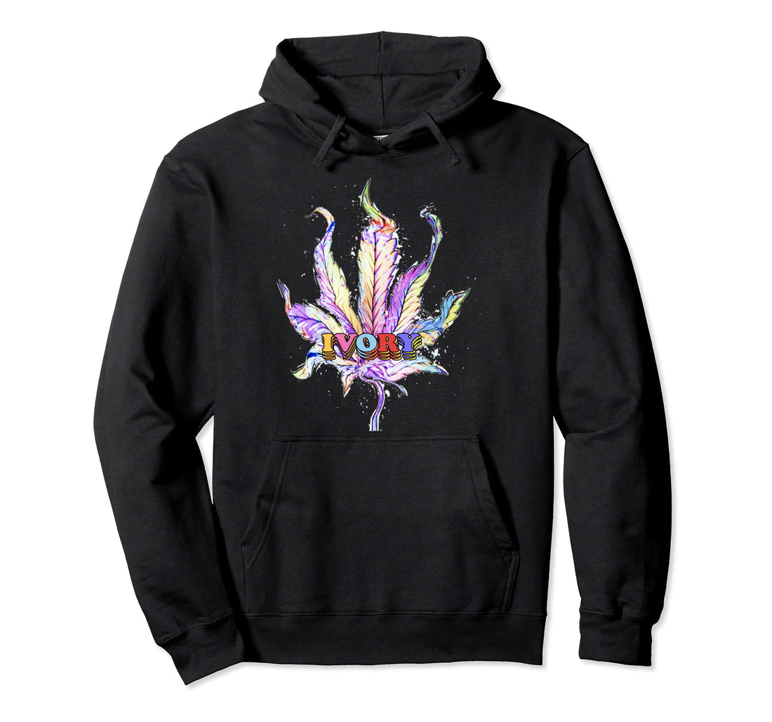 IVORY colourful and modern Pullover Hoodie