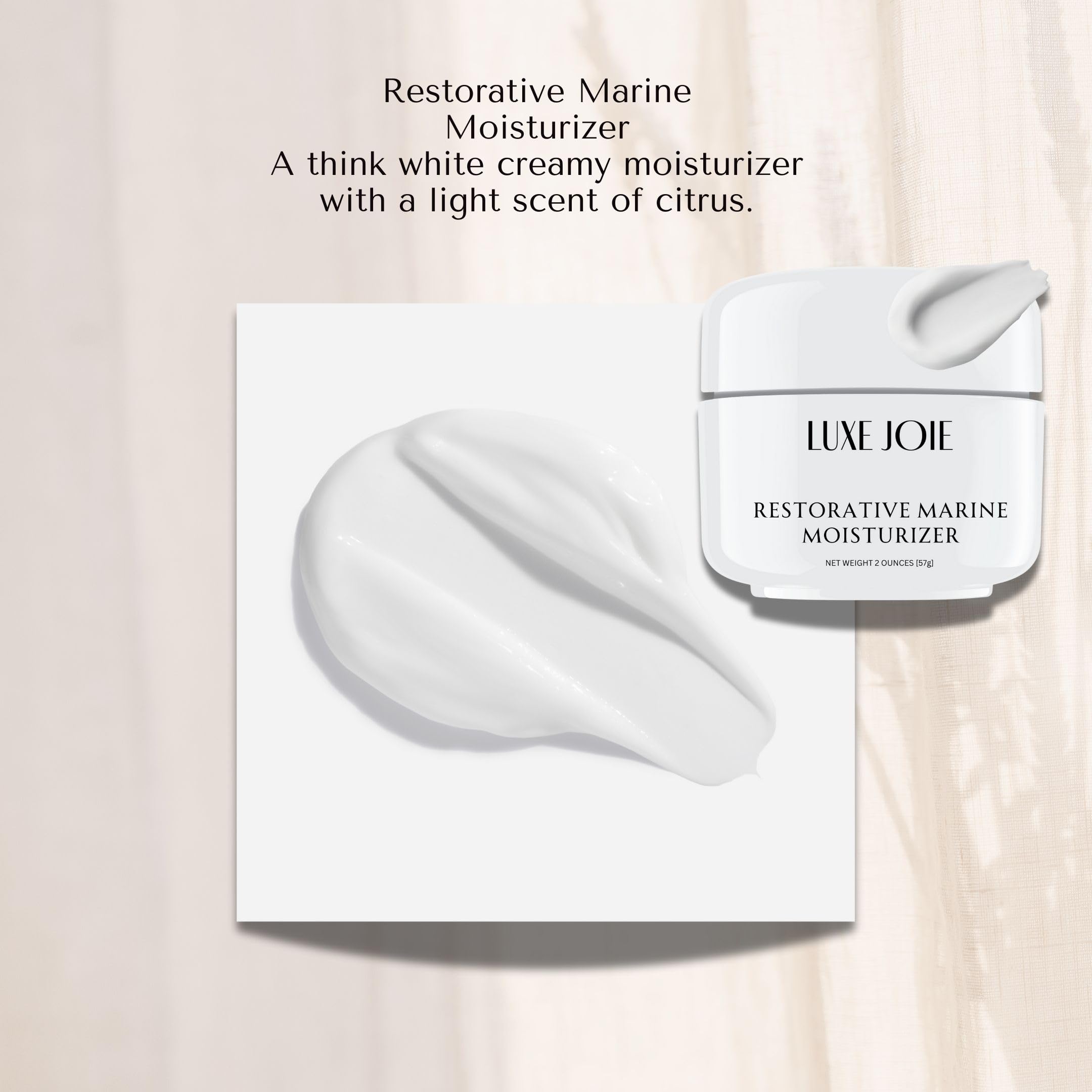 EchoLuxe RESTORATIVE MARINE MOISTURIZER 2 OZ