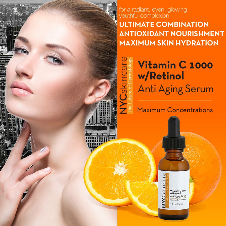 Vitamin C 1000 with Retinol Anti Aging Serum