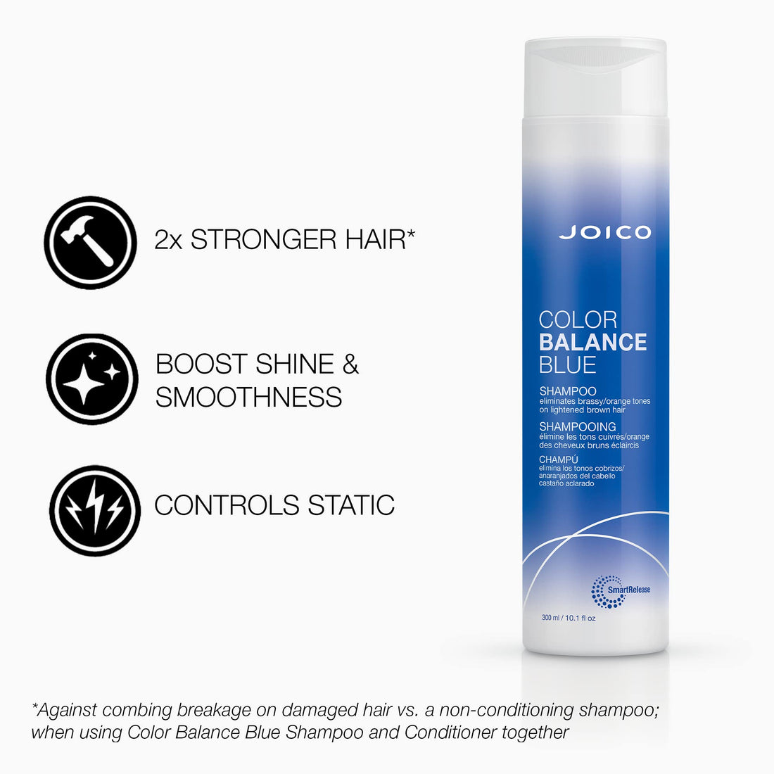 Joico New Color Infused Blue Shampoo & Conditioner Holiday Gift Set 10 oz