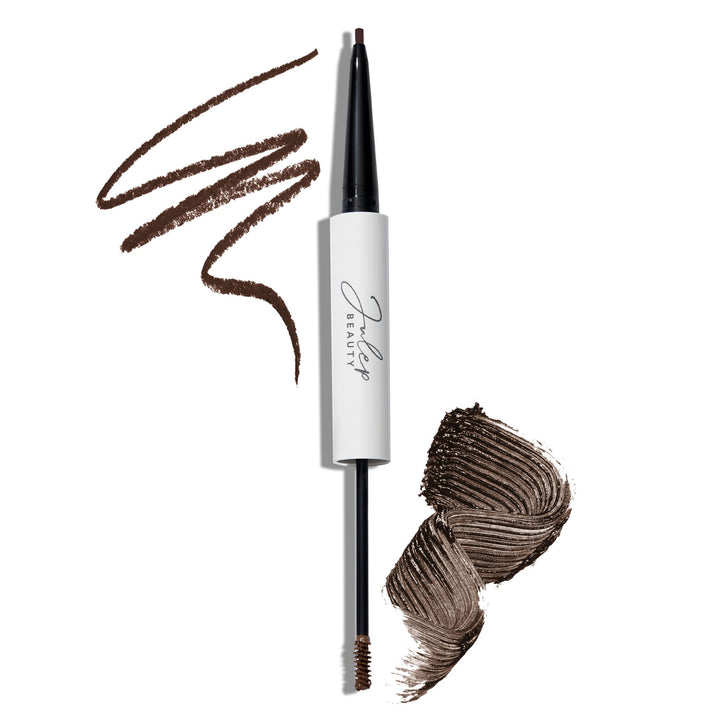 Julep Brow 101 Sculpting Pencil & Tinted Brow Gel Set - Dual-Ended Eyebrow Tool with Brush and Precision Tip - Long-Lasting, Waterproof Formula for Perfectly Defined and Tinted Brows -Dark Brown