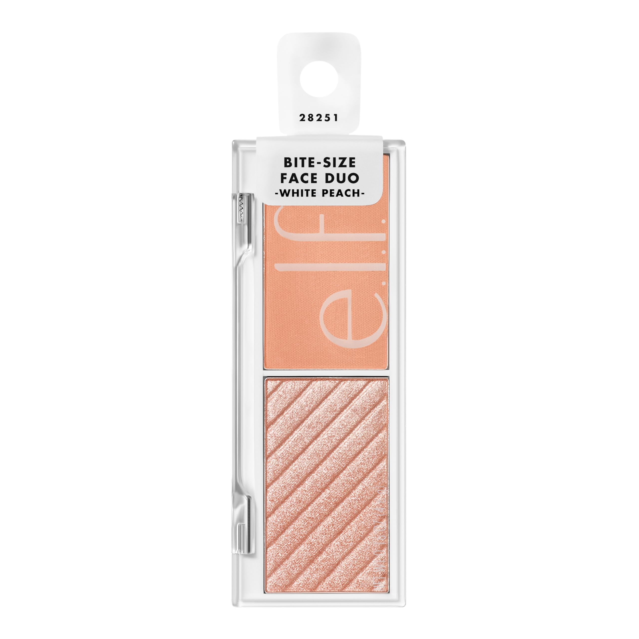 e.l.f. Bite-Size Face Duo, White Peach