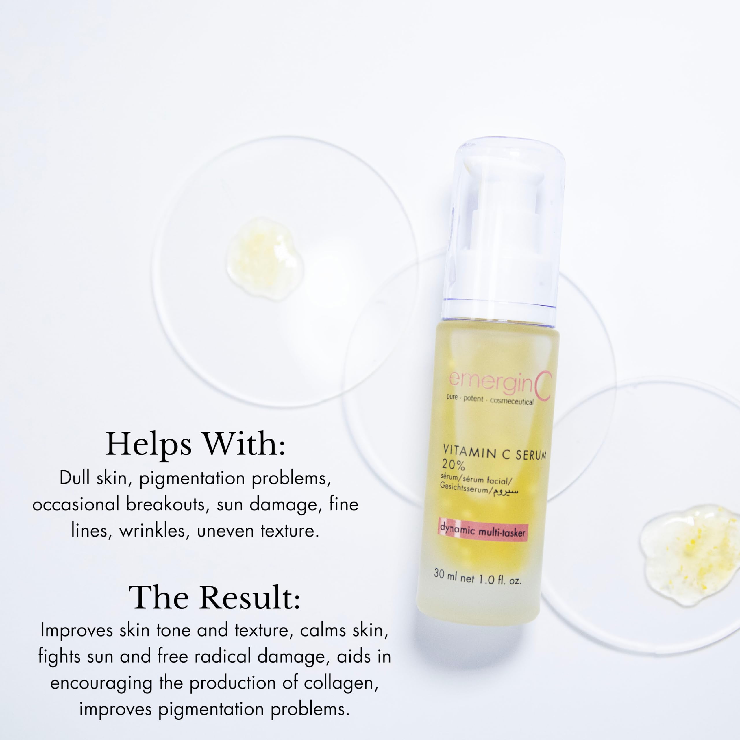 emerginC Vitamin C Serum 20% Facial Treatment Products