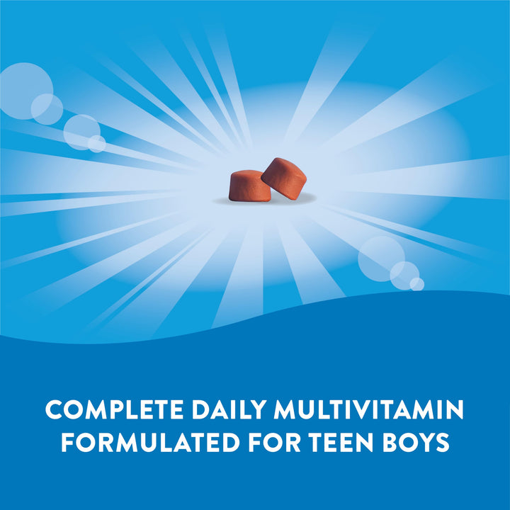 Nature’s Way Alive! Teen Gummy Multivitamin for Him, Fruit Punch Flavored