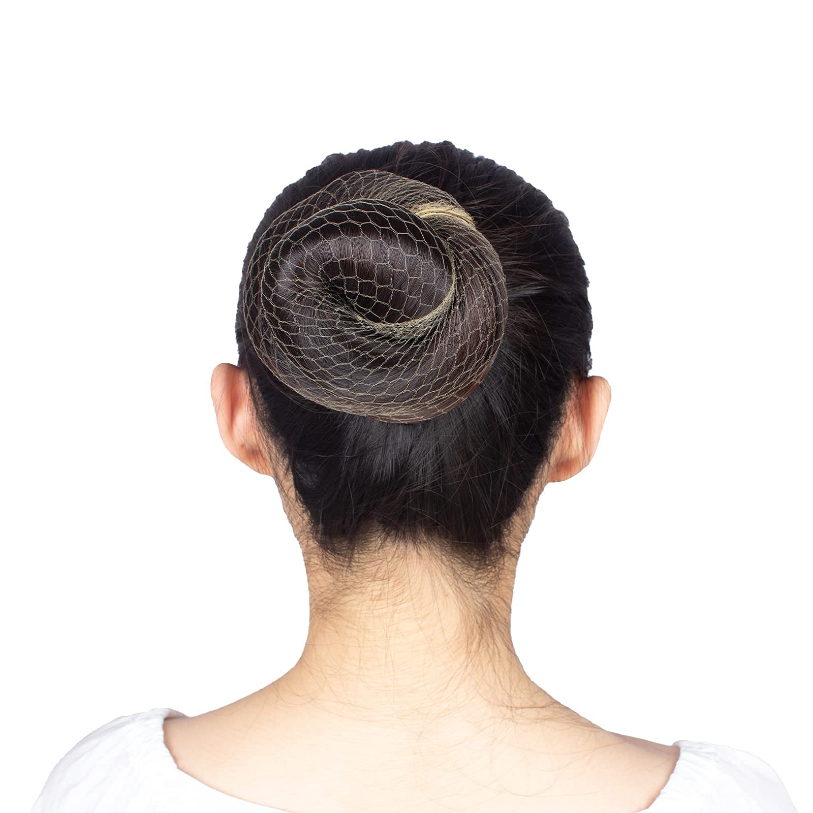 WeKen Pack of 20pcs Hair Nets Invisible Elastic Edge Mesh 50cm 20 Blonde