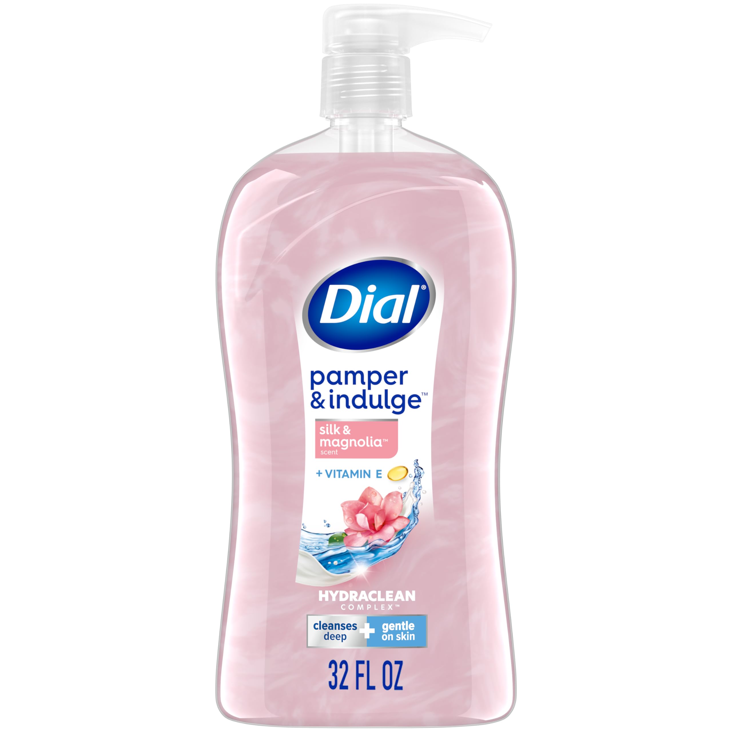 Silk & Magnolia : Dial Body Wash, Silk & Magnolia, 32 Ounce