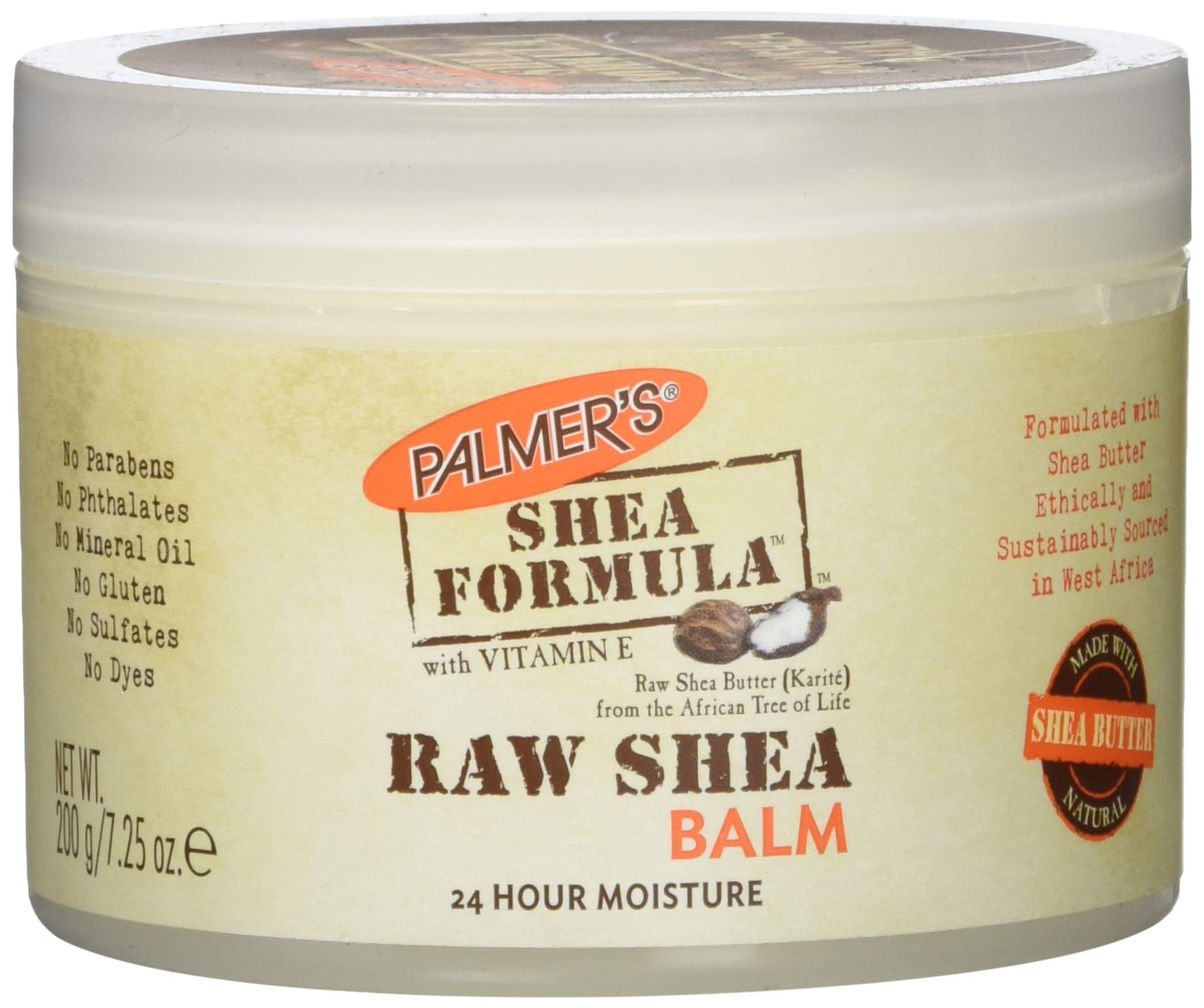 Palmer's Shea Formula Raw Shea Balm, 7.25 Ounce