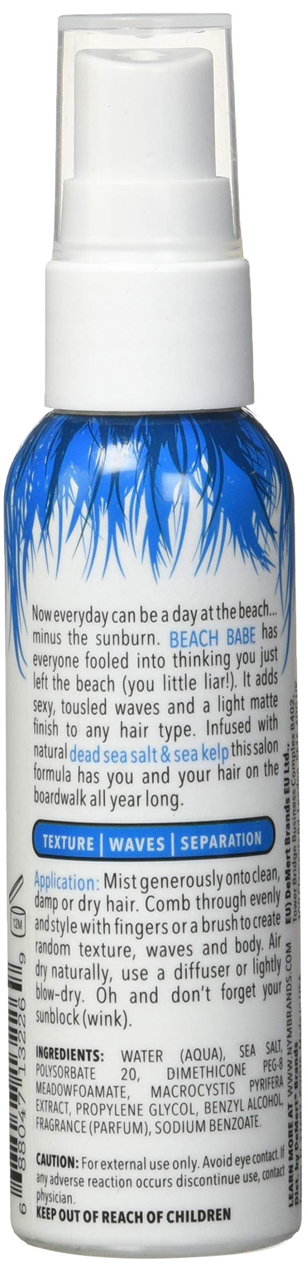 Not Your Mothers Beach Babe Texturizing Sea Salt Spray, 2 Fl Oz
