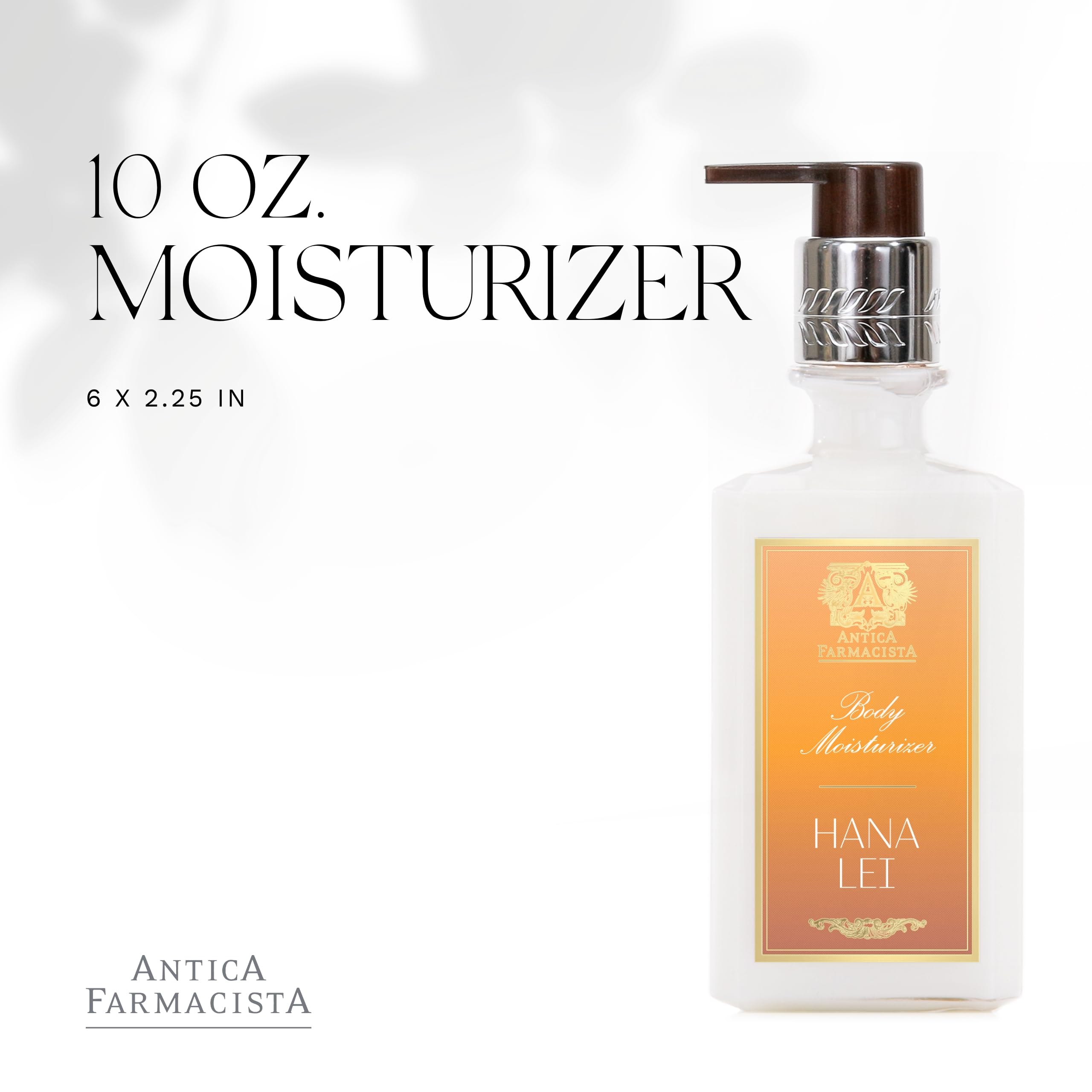 Antica Farmacista 10oz Hana Lei Body Moisturizer, 10 fl. oz.