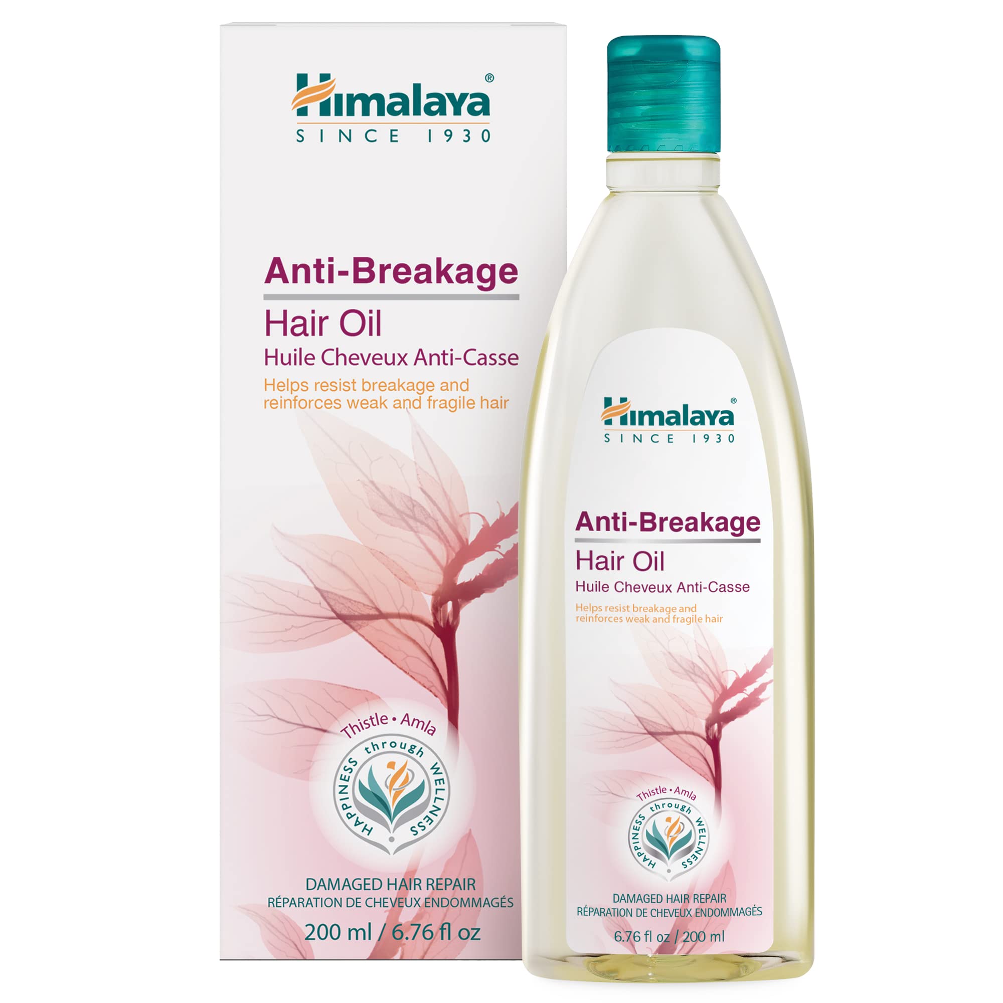 Himalaya Anti-Hair Fall Hair Oil | Non Sticky Hair Oil | Promotes Hair Growth | Prevents Hair Fall | Made with Bhringraja & Amla | For Women & Men | 200ml