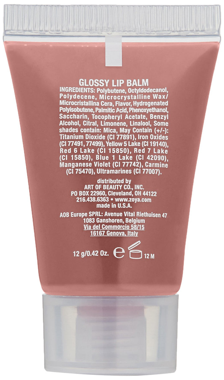 ZOYA Lip Gloss, Flirt, 0.42 oz.