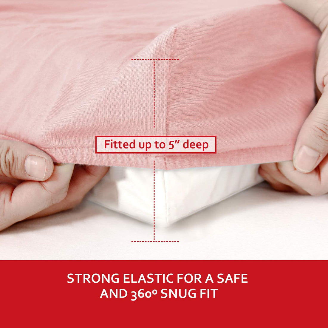 Changing Pad Cover Cotton Pink for Girl, 2 Pack Changing Table Pad Cover Cradle Sheet Soft and Breathable 16 x 32 for Standard Baby Changing Pads, Pink Changing Pad Cover