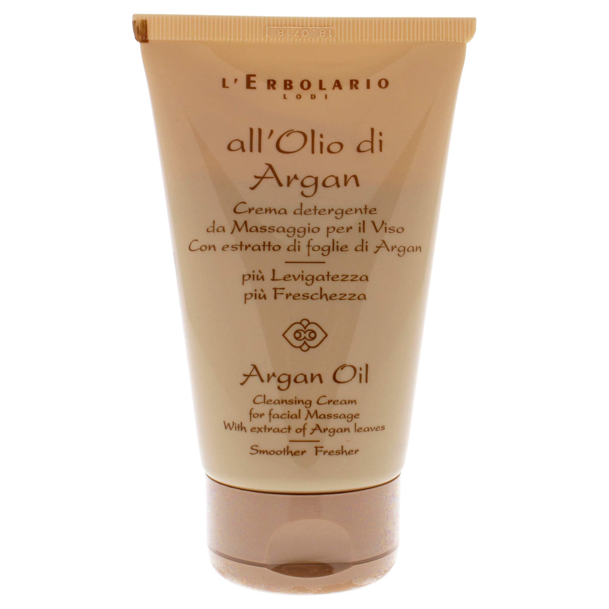 LErbolario Argan Oil Cleansing Cream For Women 4.2 oz Cleanser