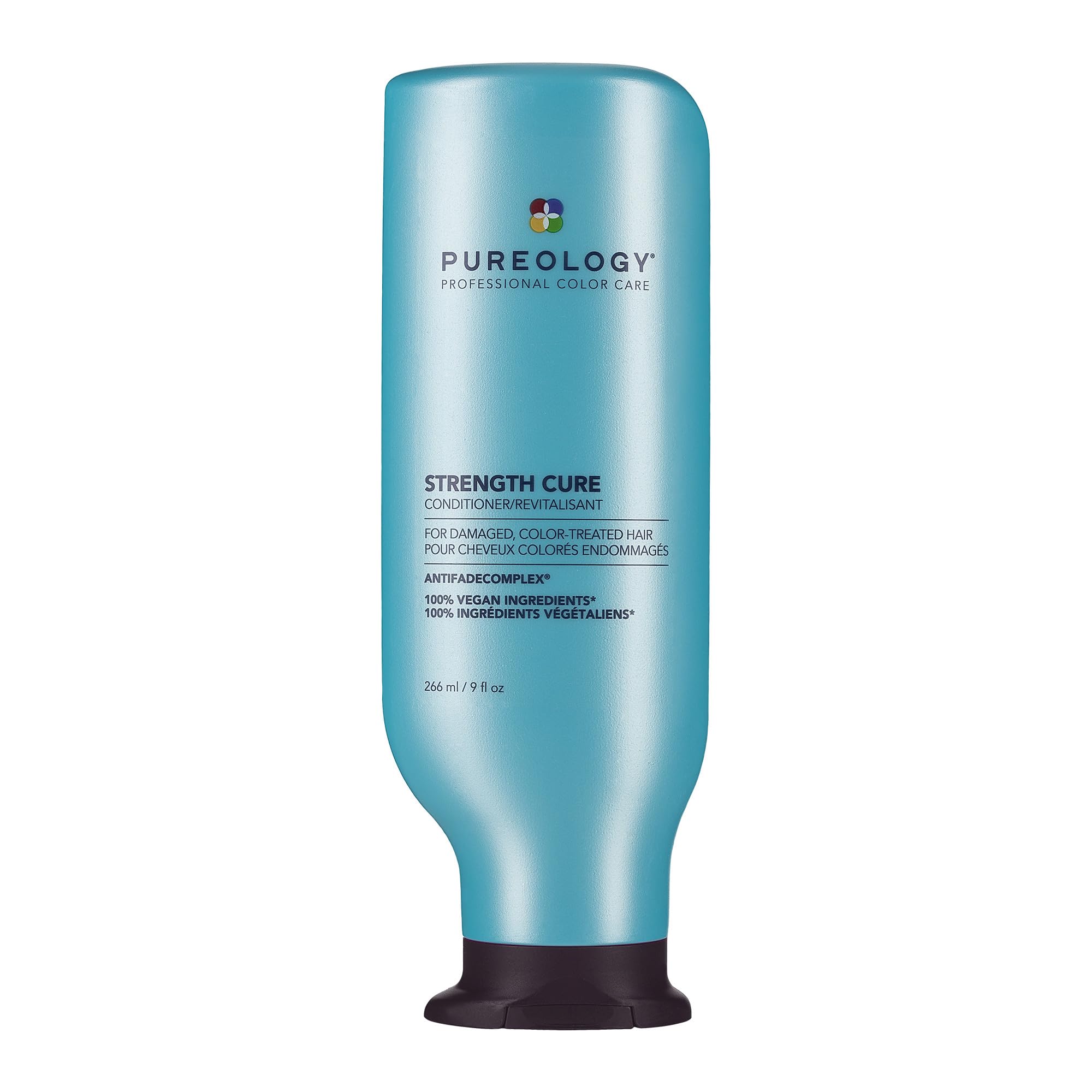 Pureology Strength Cure Strengthening Conditioner for Damaged & Color Treated Hair, 9 Fl Oz