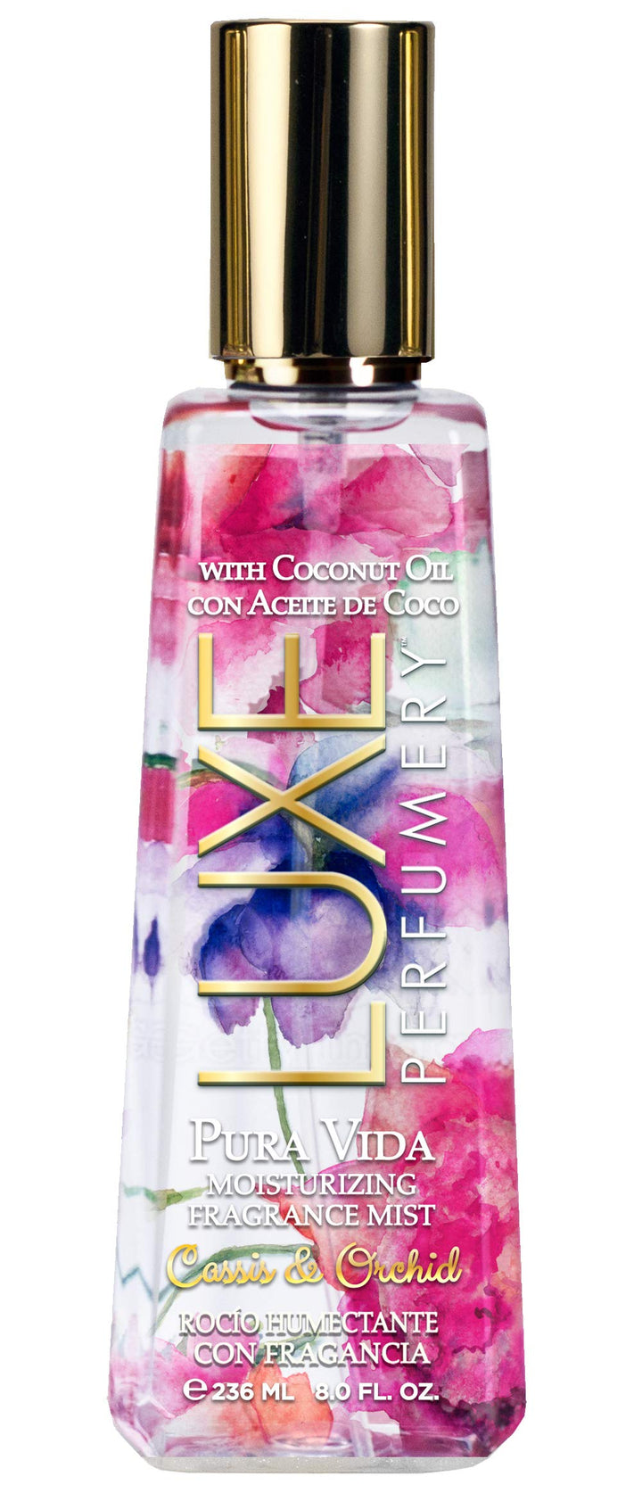 Pura Vida Moisturizing Body Mist, Cassis/Orchid, 8.0 fl oz