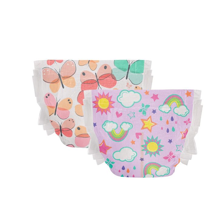 The Honest Company Club Box Diapers with TrueAbsorb Technology, Strawberries & Bunnies, Size 6, 44 Count