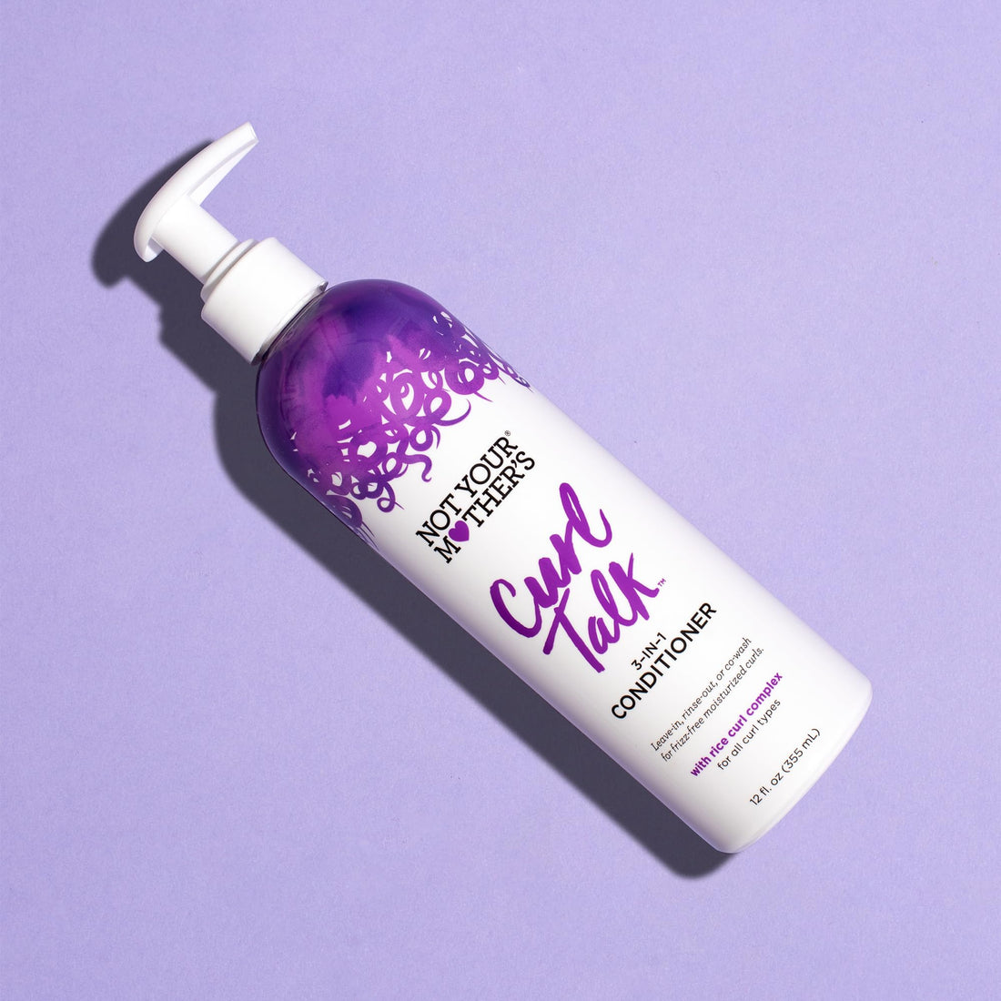 Not Your Mother's Curl Talk Shampoo and Conditioner - 12 fl oz (2 Pack) - Shampoo and Conditioner for Curly Hair