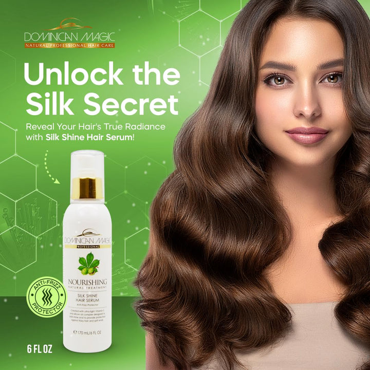 Dominican Magic Silk Shine Hair Serum, 6 Ounce