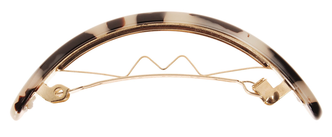 Ivory Tokyo : France Luxe Skinny Mini Volume Barrette - Ivory Tokyo