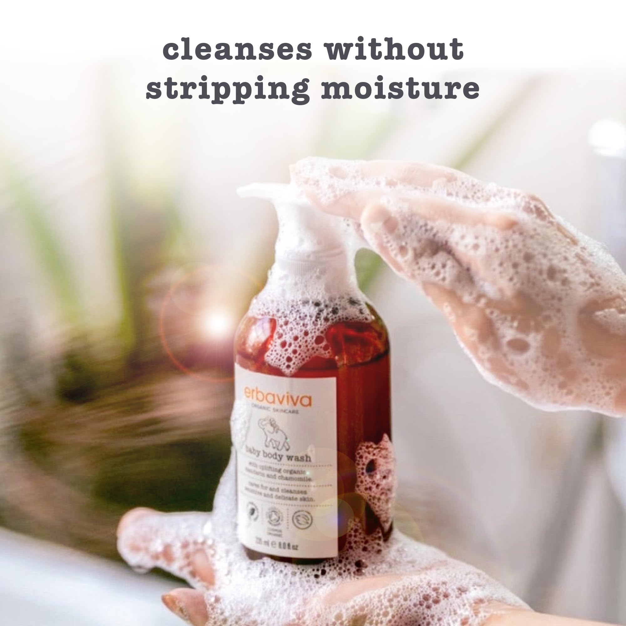 erbaviva Baby Body Wash 8 fl Oz