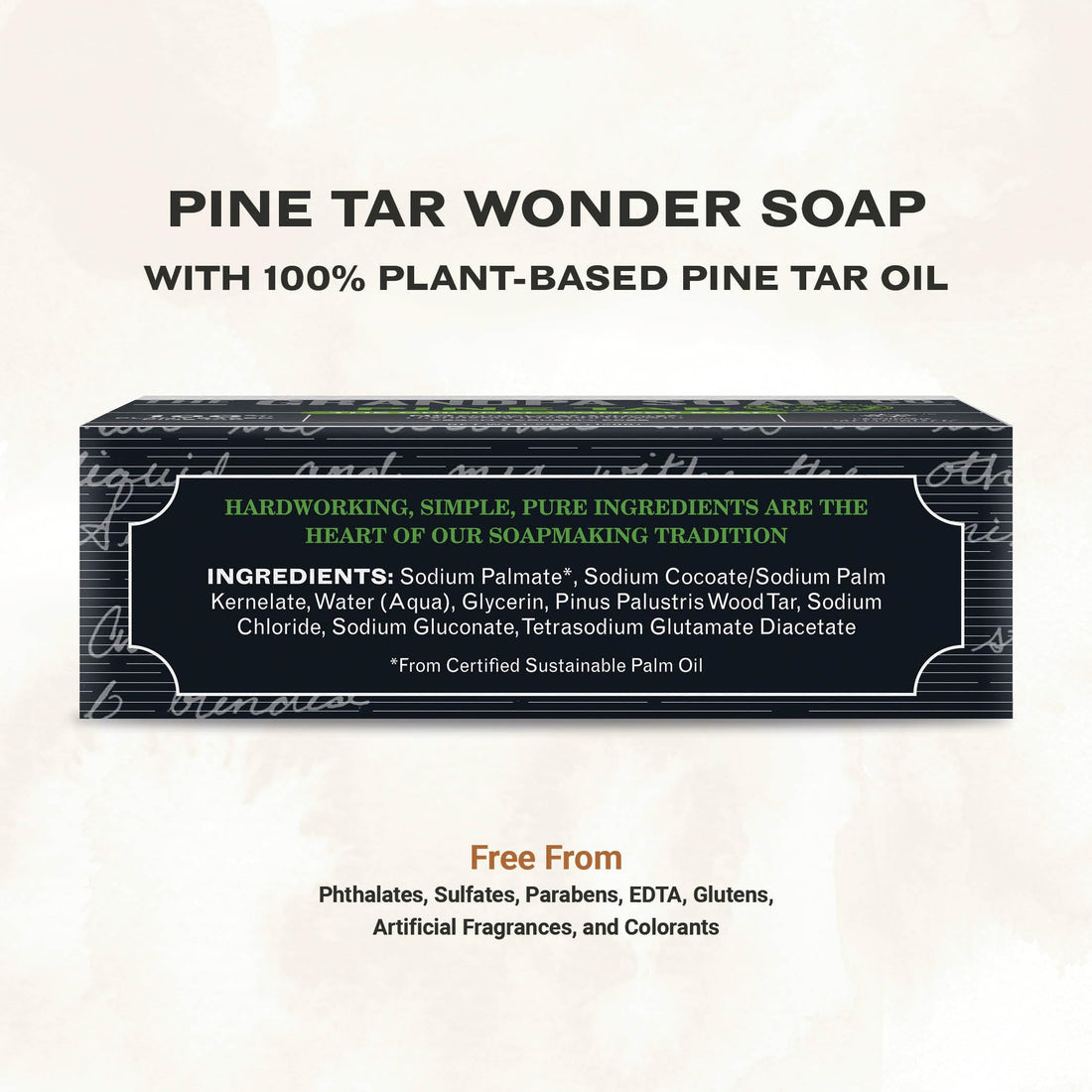 Grandpa's Soap Pine Tar 4.25 oz ( 8-Pack)