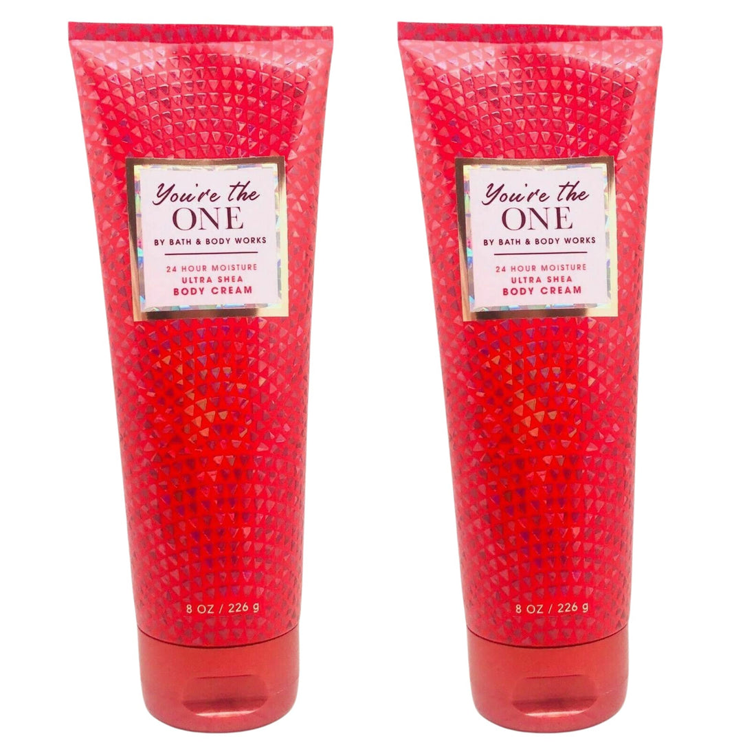 Bath and Body Works Gift Set of of 2 - 8 oz Body Cream - (You're the One)