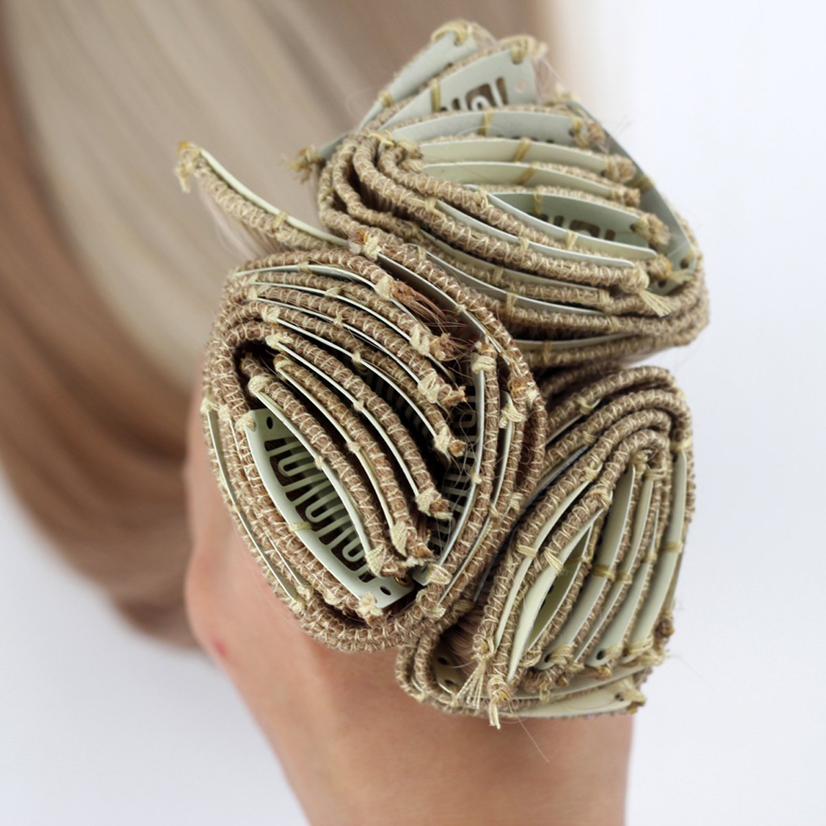 Miss U Hair 24/60cm 130g 7pcs/set Women Long Straight Synthetic Hair Full Head Clip in Hair Extensions Pieces (113# RED)