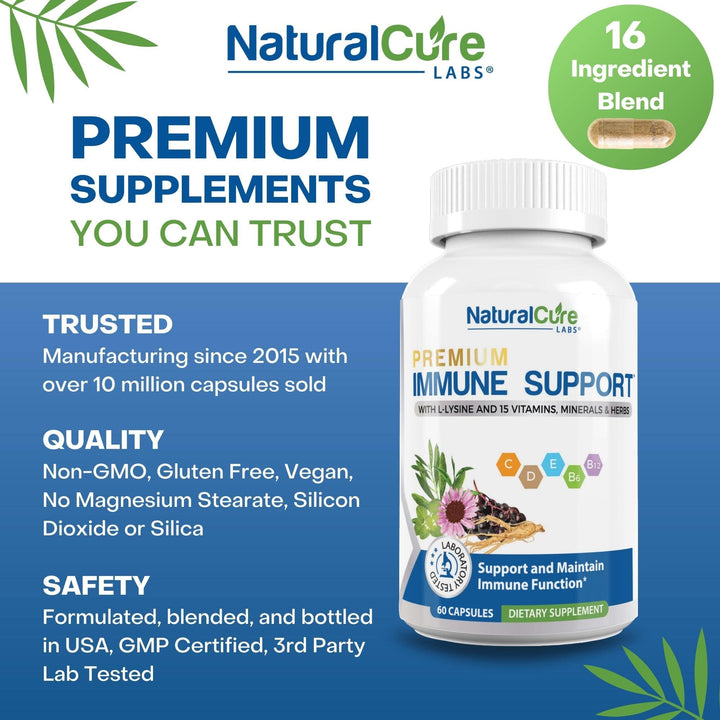Natural Cure Labs Premium Immune Support