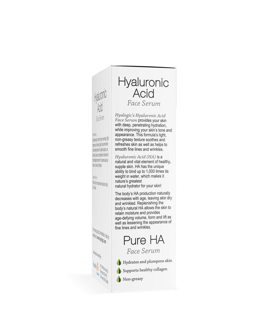 Episilk Pure Hyaluronic Acid Serum 1oz serum by Hyalogic
