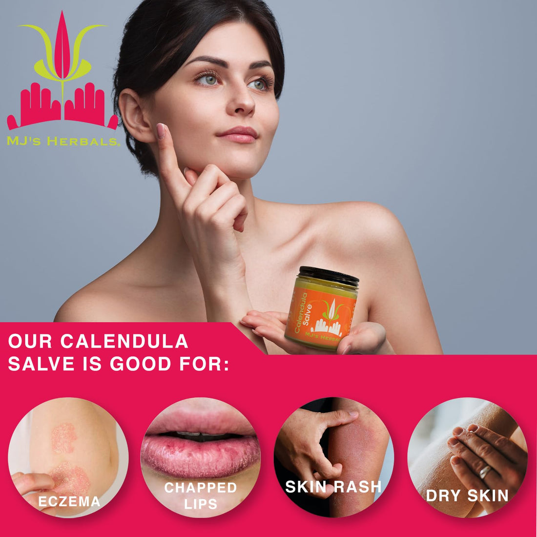MJ's Herbals Calendula Salve- One Ounce Concentrate