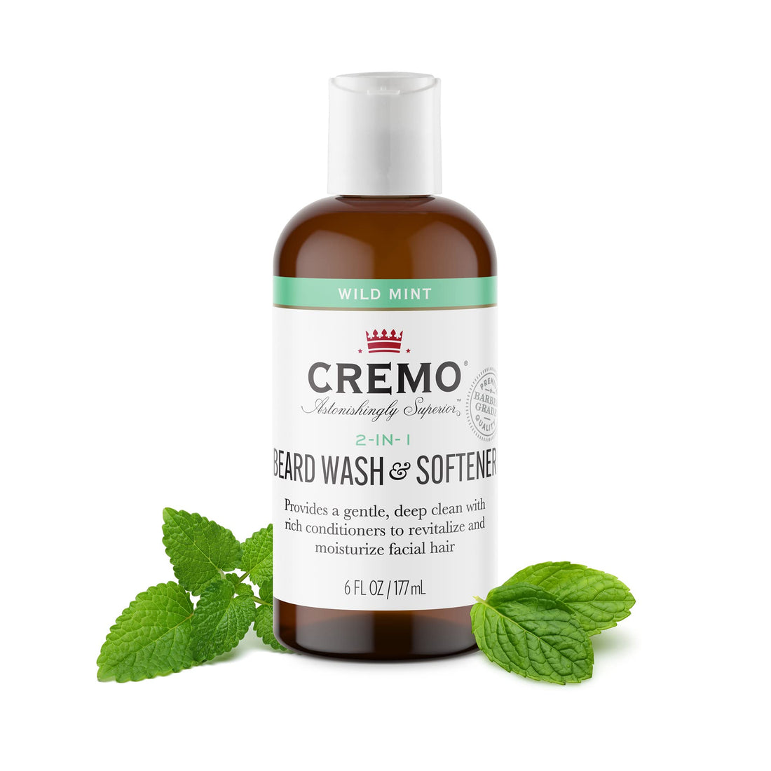 Cremo Beard and Face Wash - Mint Blend - 6oz