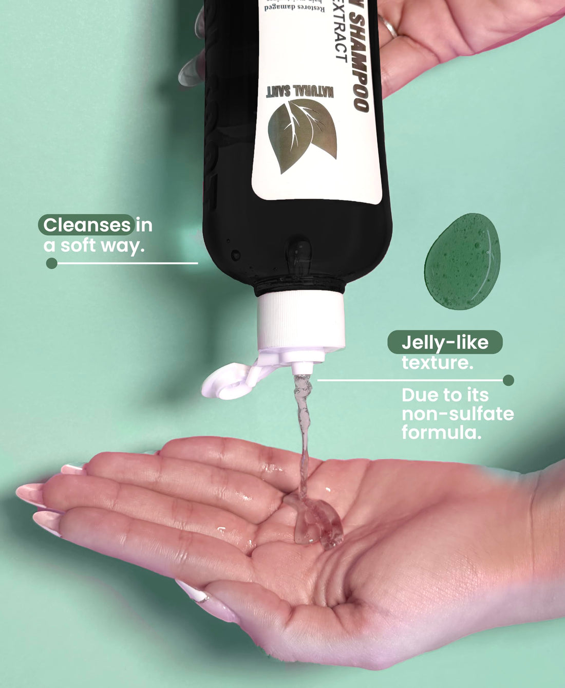 Natural Sant Rosemary & Cinchona Shampoo & Conditioner Set – Sulfate-Free, Hair Growth Support, Moisture & Repair – 16 fl oz Herbal Hair Care