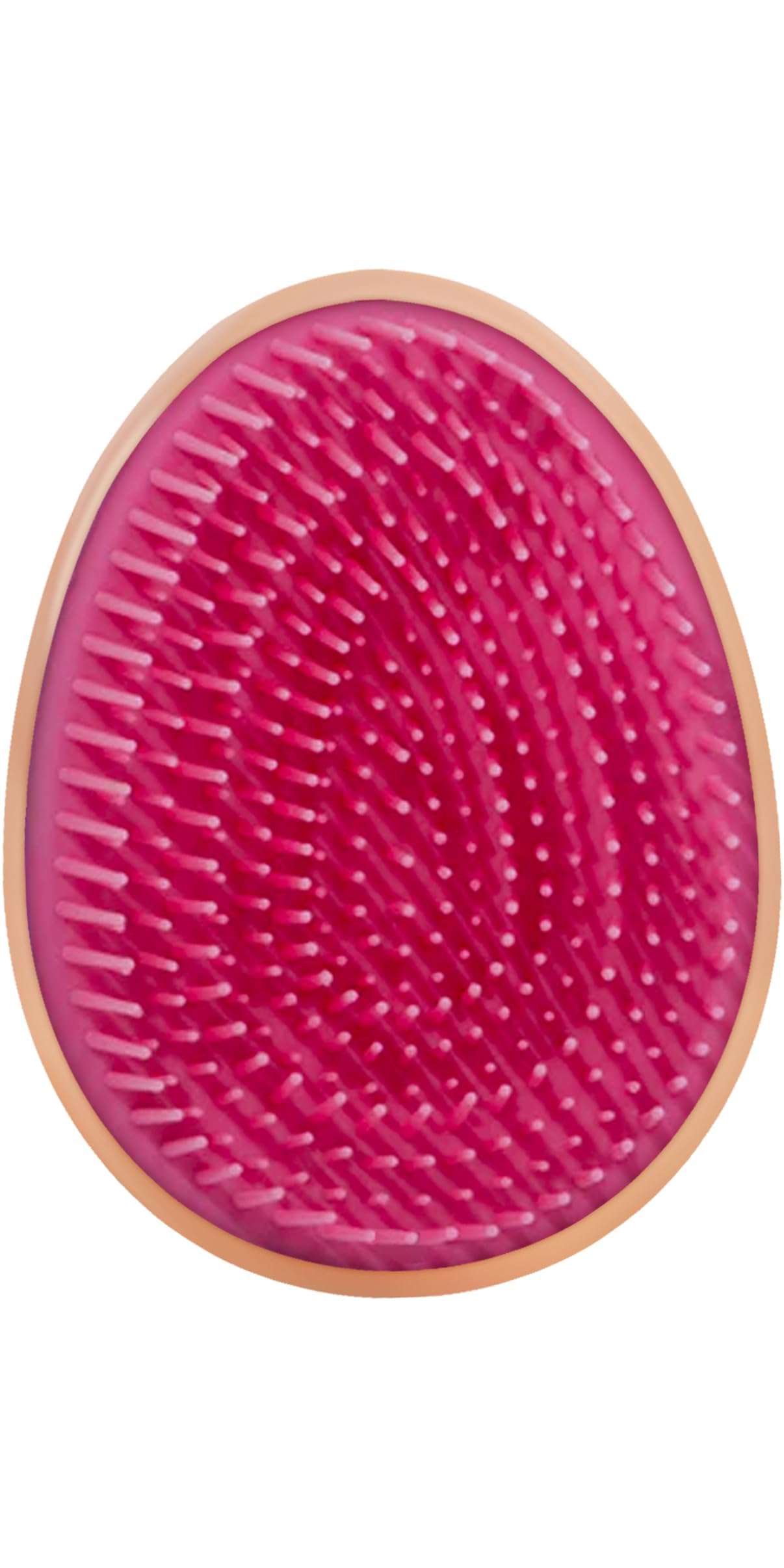 Drop Dead Gorgeous Rose Gold Hair Brush | For Wet & Dry Hair | All Hair Types | Detangler Palm Brush | Self-Care Travel Essential