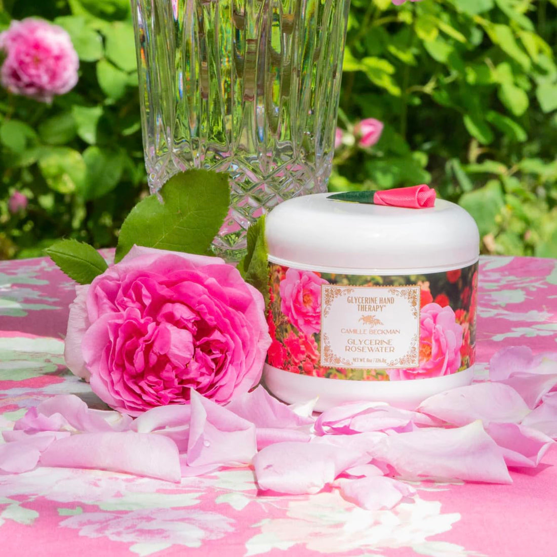 Camille Beckman Glycerin Hand Therapy, Glycerine Rosewater, 8 Ounce