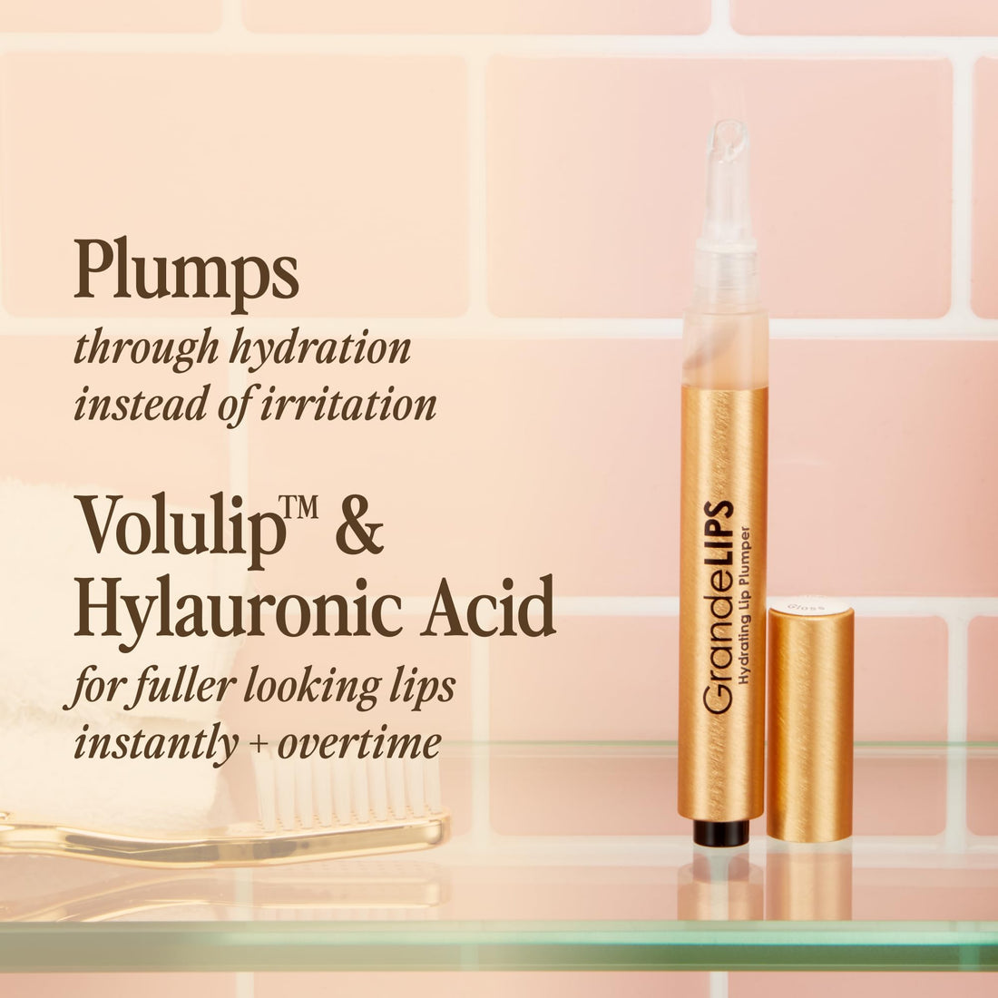 Grande LIPS Hydrating Lip Plumper - Spicy Mauve - 2.4g