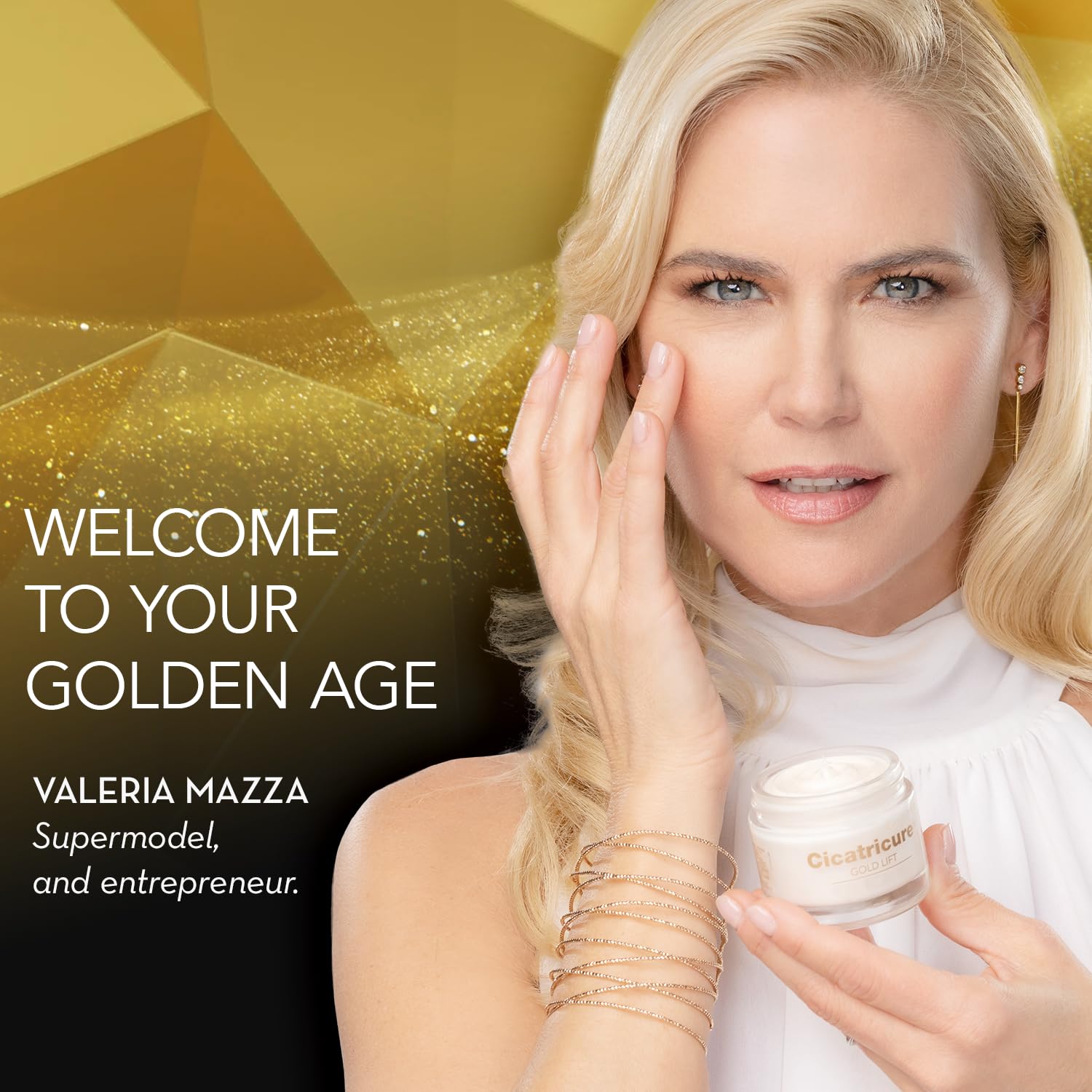 CICATRICURE Gold Lift Night Cream, 1.7 Ounce