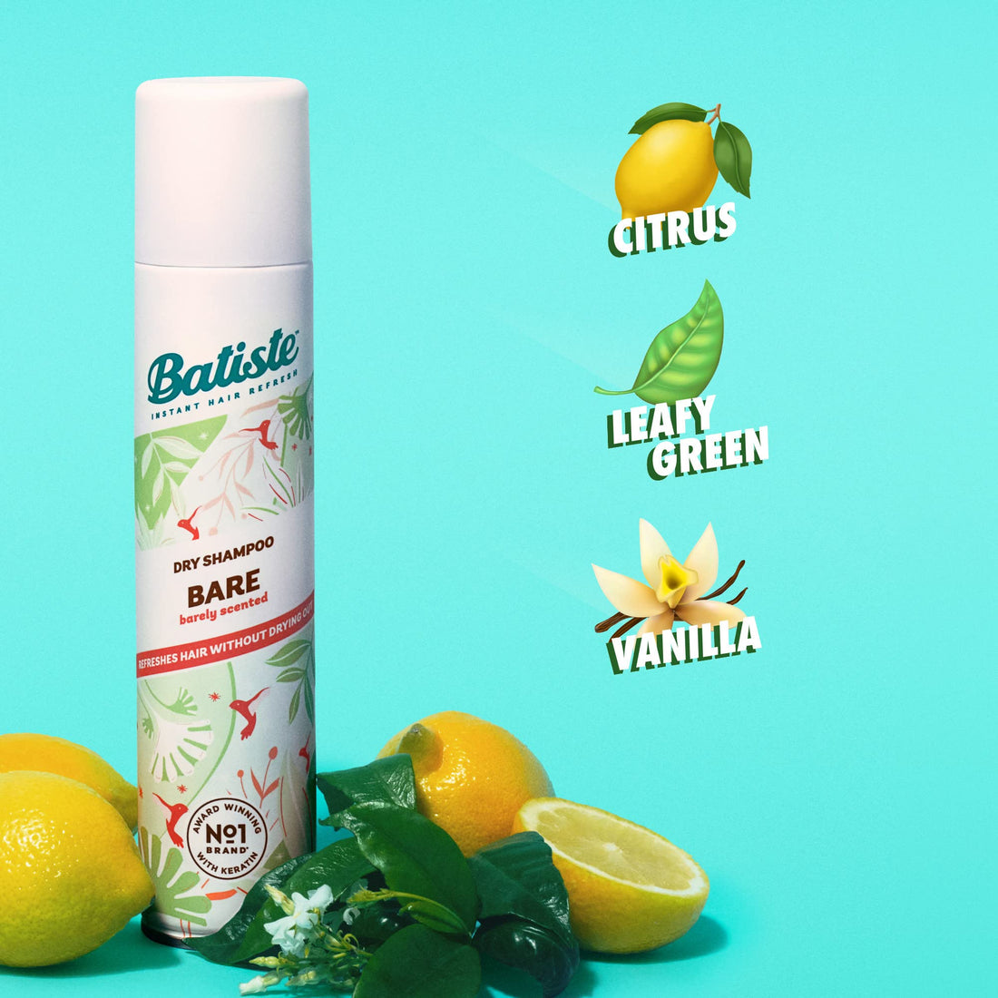 Batiste Dry shampoo, bare, 300ml, 10.10 oz, Pack of 1