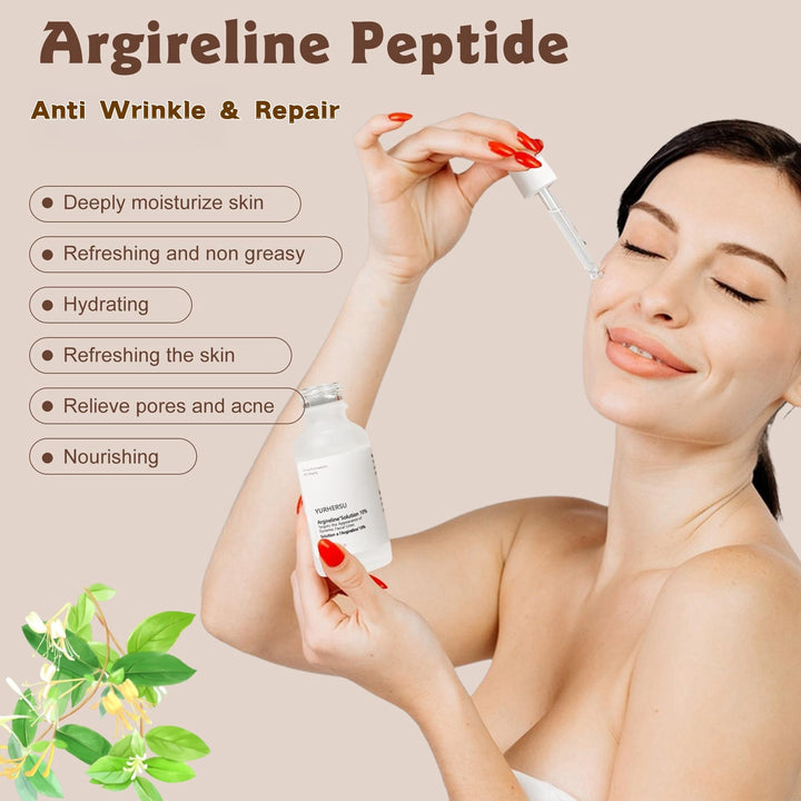 10% Argireline Facial Serum for Women, Advanced Anti-Wrinkle Facial Serum, Anti-Aging, Improve Fine Lines, Balance Grease,Argireline Moisturizer, Unisex - Serum 1 oz