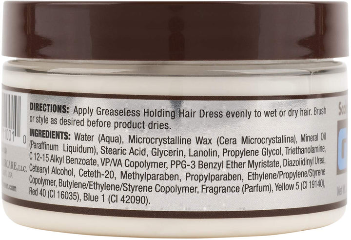 Duke Greaseless Holding Hair Dress, 3.4 Ounce