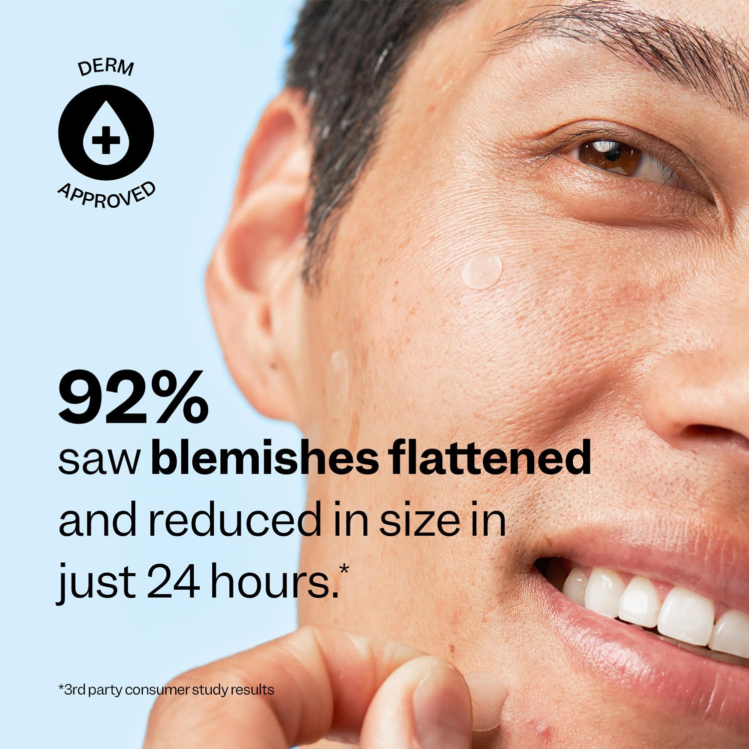 Peach Slices | Acne Spot Dots | Hydrocolloid Acne Patches | For Zits, Blemishes, & Breakouts | Vegan | Cruelty-Free | Pimple Patches | Facial Skin Care Products | 3 Sizes (7mm, 10mm, & 12mm) | 30 Ct