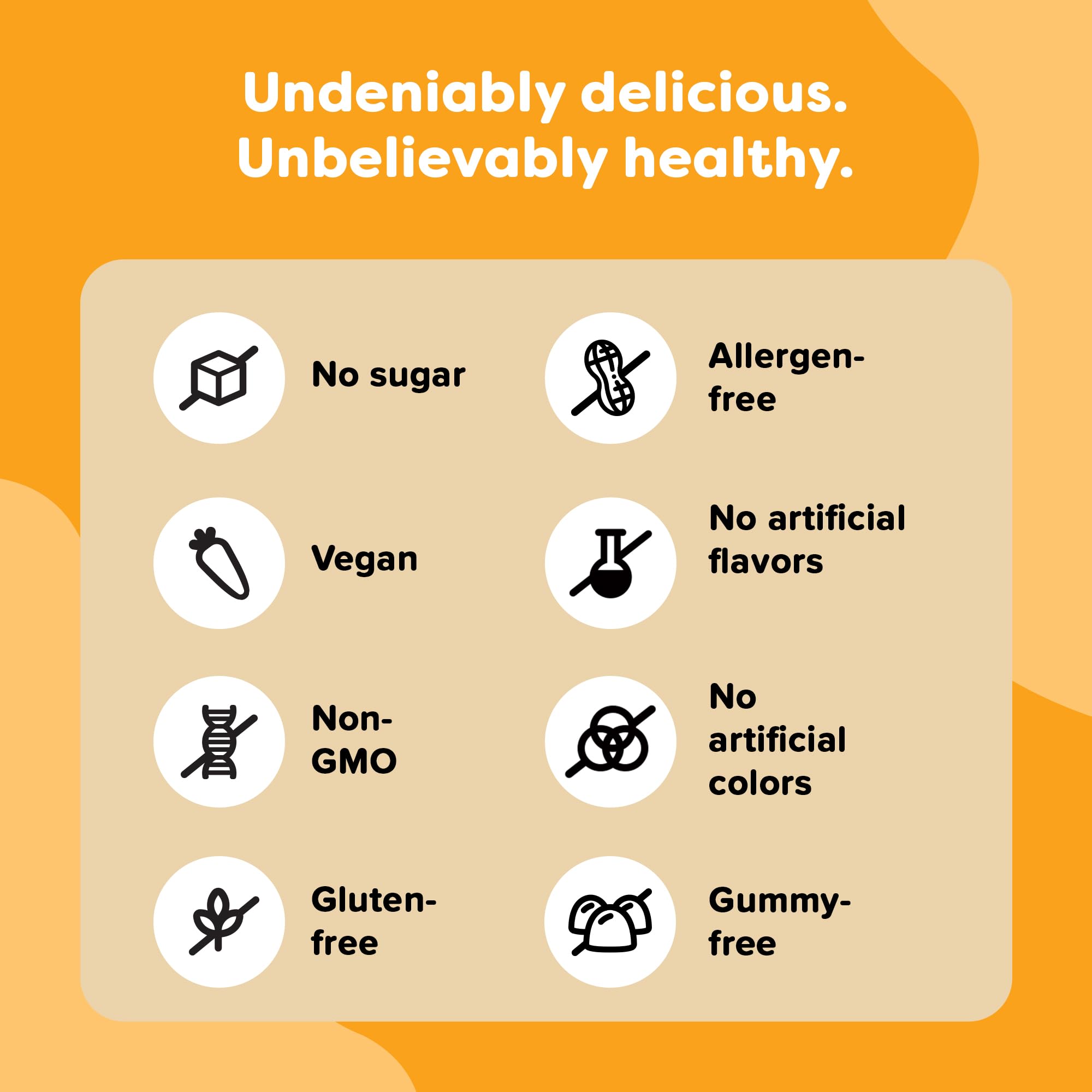 Renzo's Invincible Vitamin C for Kids with Elderberry & Zinc - Dissolvable Kids Vitamins for Immune Support - 60 Orange-Flavored Melty Tabs