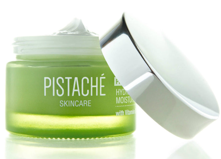 Natural Organic Face Moisturizer for Women & Men - Pistachio Oil & Vitamin E - Oily or Dry Skin Cream (Single)